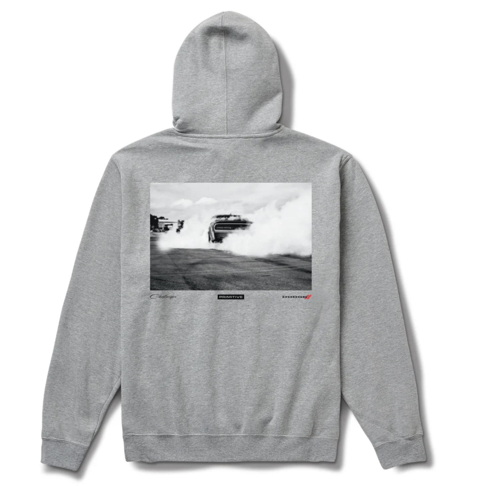 PRIMITIVE PRIMITIVE BURNOUT HOODIE GREY