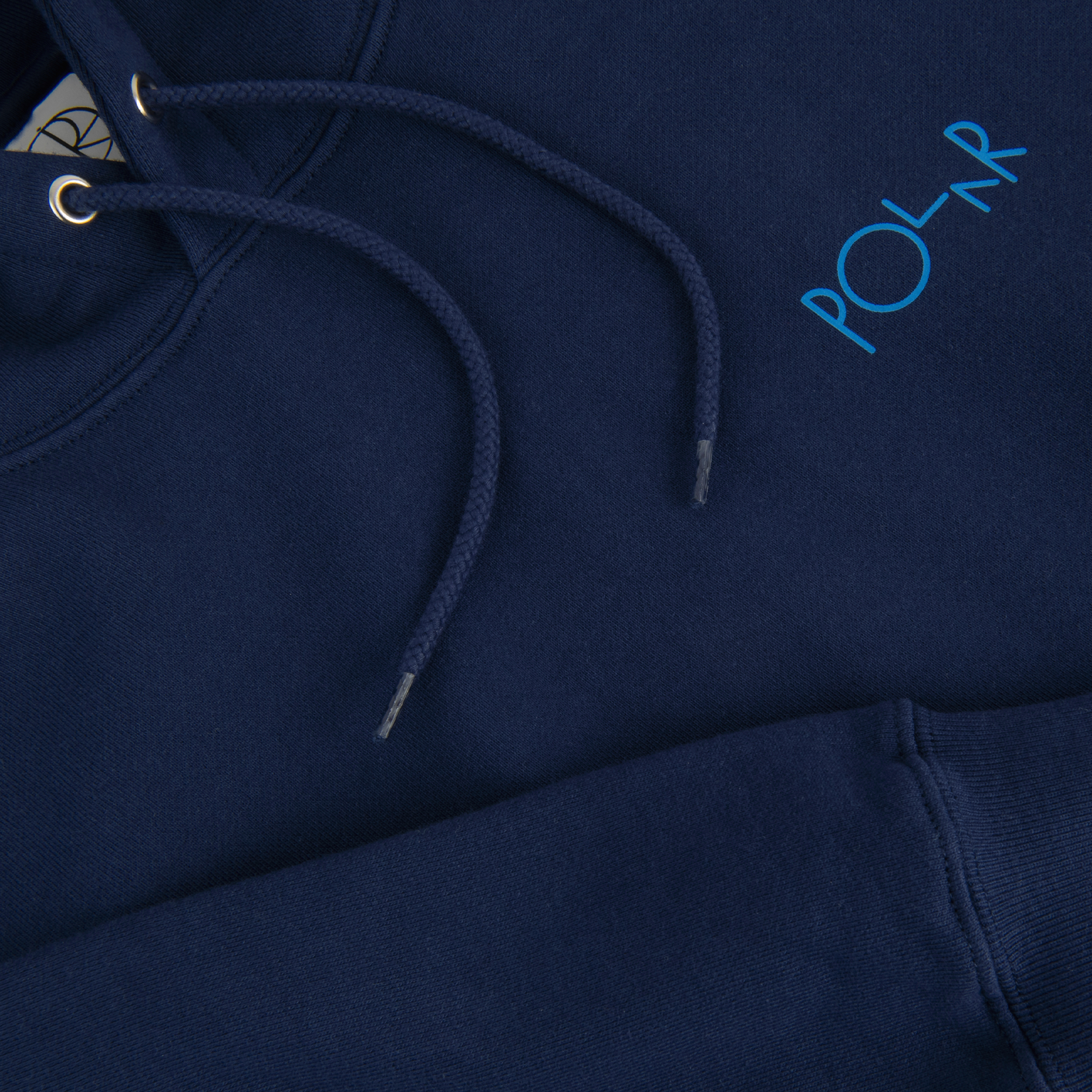 POLAR POLAR Stroke Logo Dave Hoodie Dark Blue