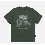 WASTED PARIS WASTED PARIS T-SHIRT VAULT GRANITE GREEN