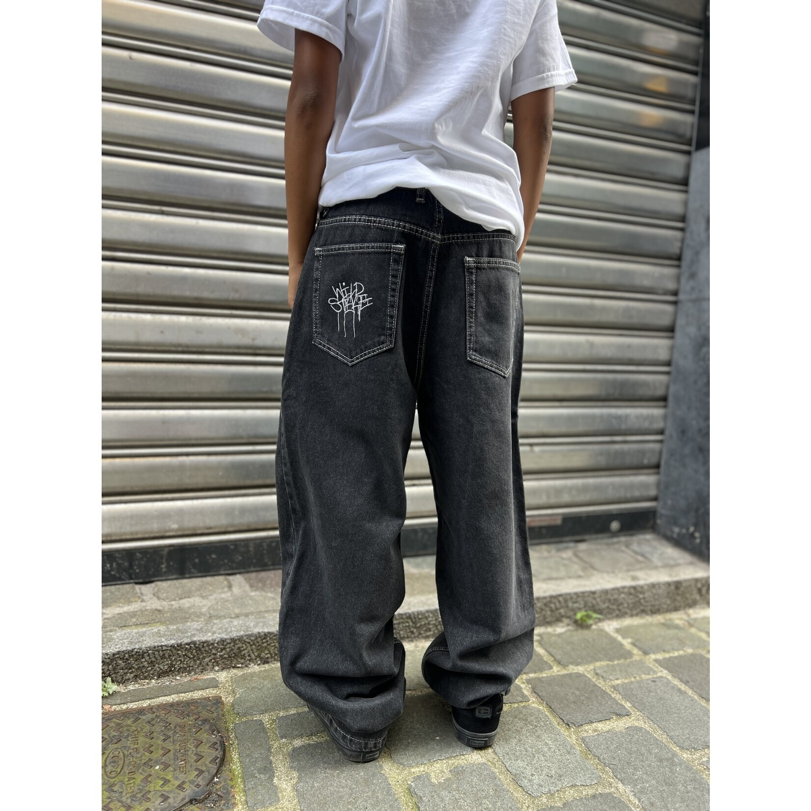 WILD STYLE WILD STYLE WILD PANT SILVER BLACK