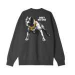 OBEY OBEY NO ONE CREWNECK BLACK