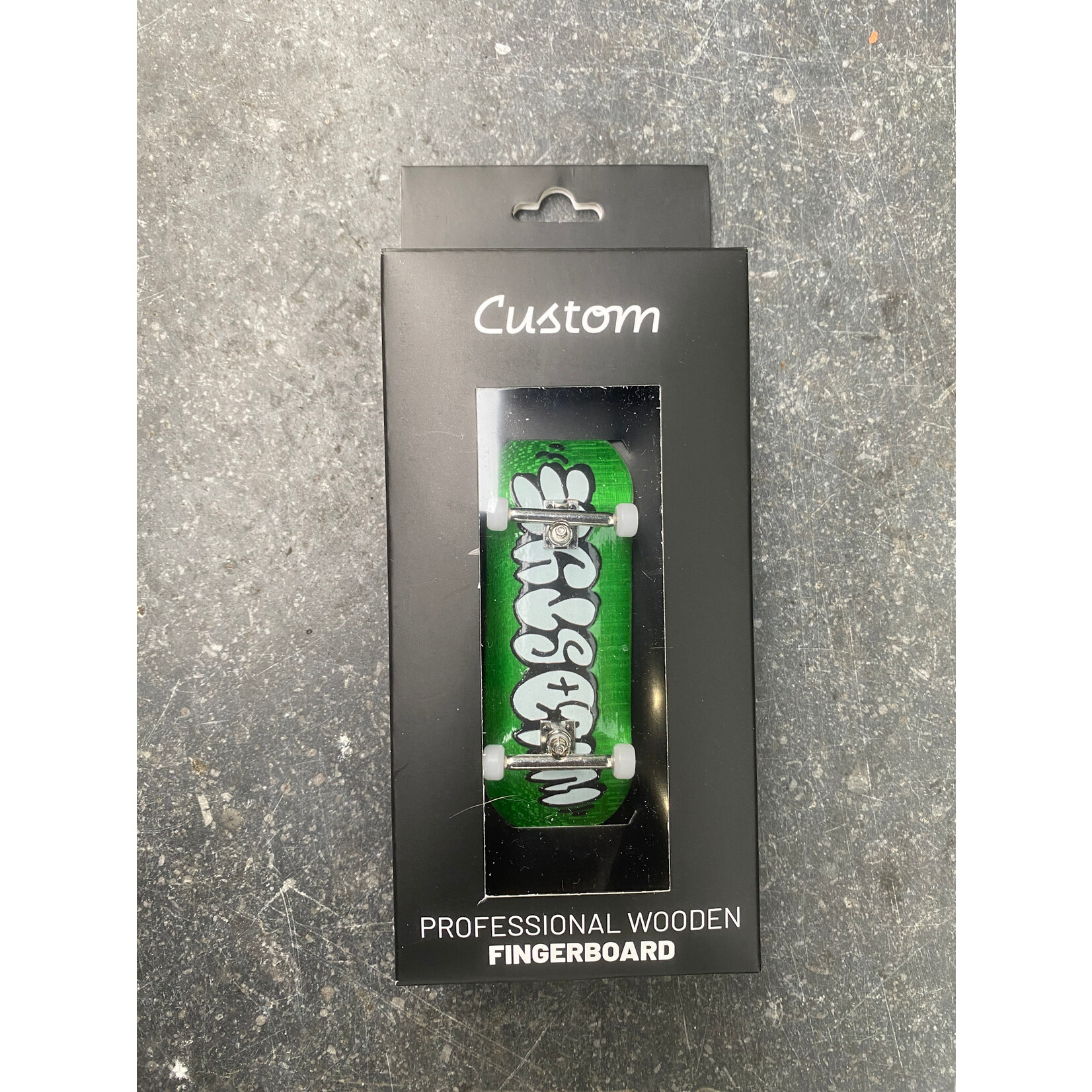 WILD STYLE WILD STYLE FINGERBOARD SHOPDECK GREEN  34MM