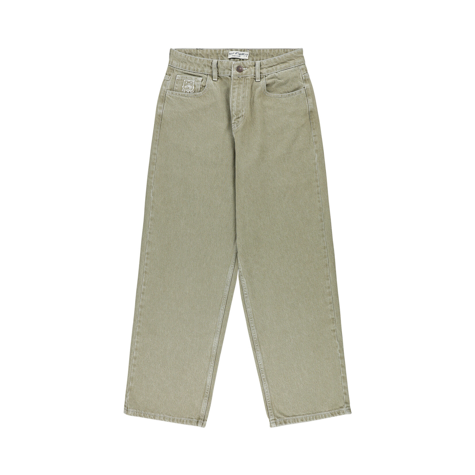 KEEP IT CLEAN KEEP IT CLEAN LOOSE PANTS - Light  Sage