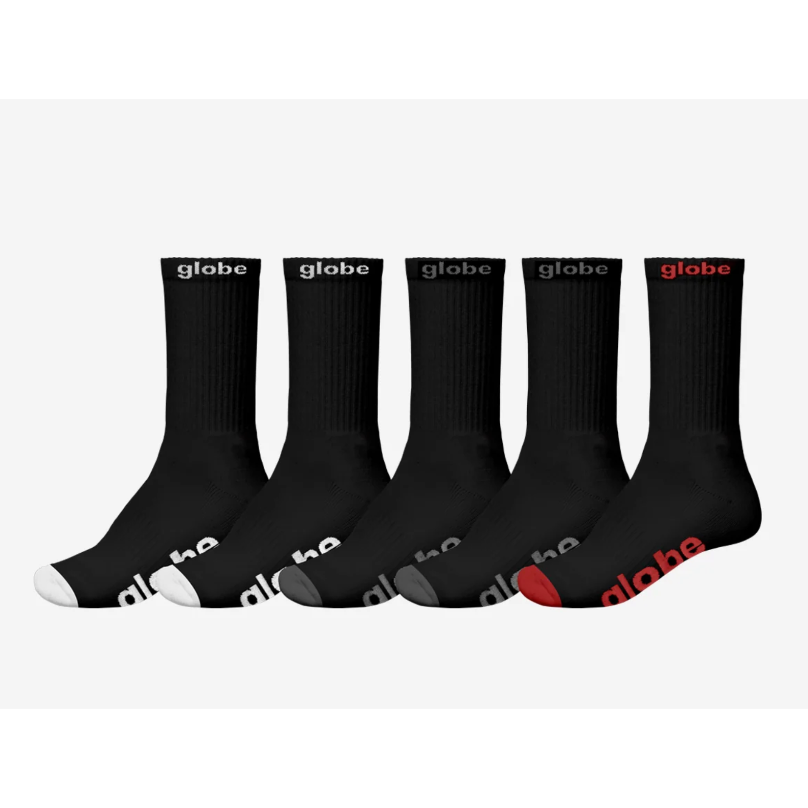 GLOBE GLOBE OG Socks 5 Pack - Assorted 39-45