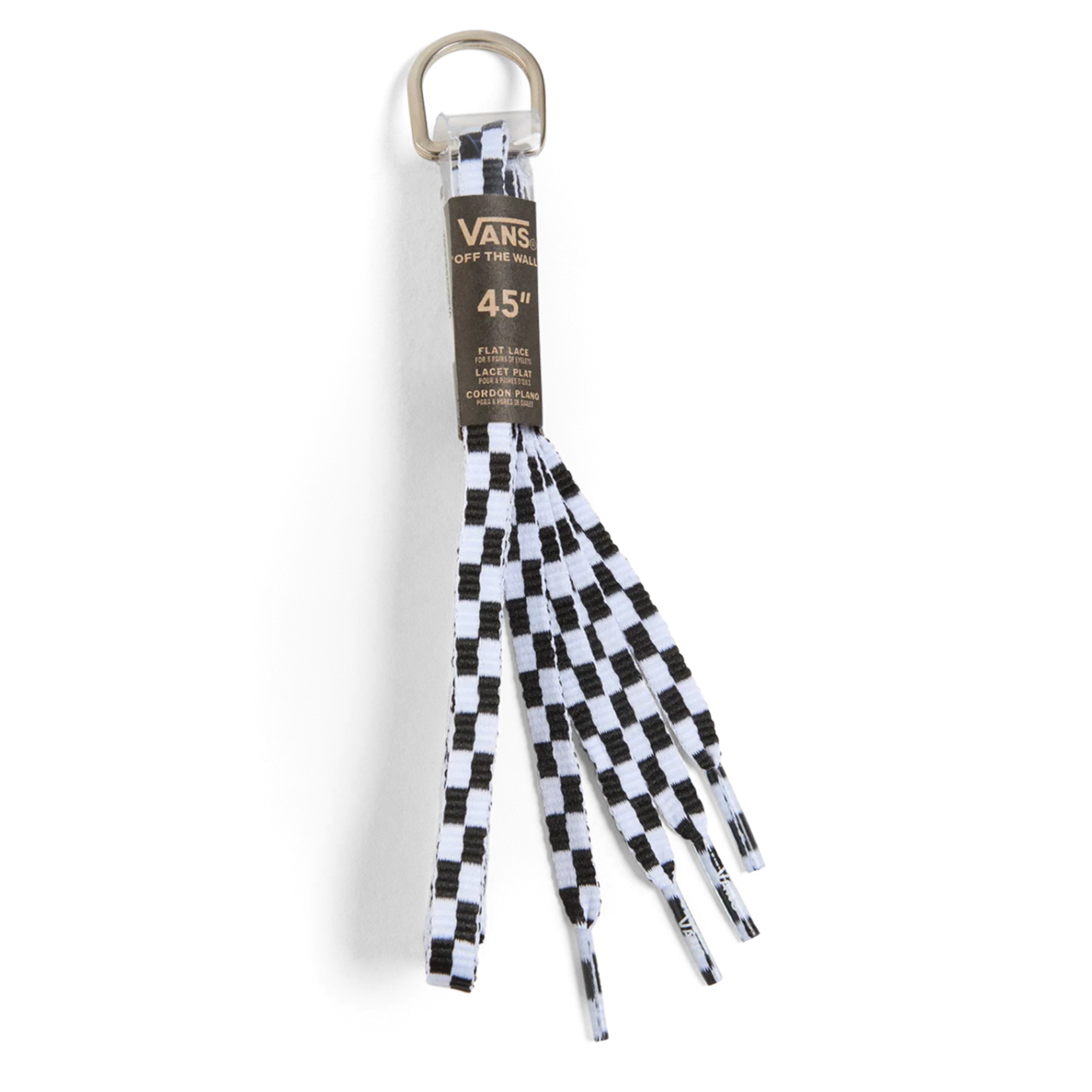 VANS Vans Laces 45 Black/White Check""