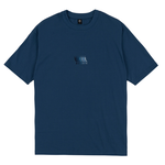 MAGENTA Magenta -  Sequence Tee Piqué - Petrol Blue