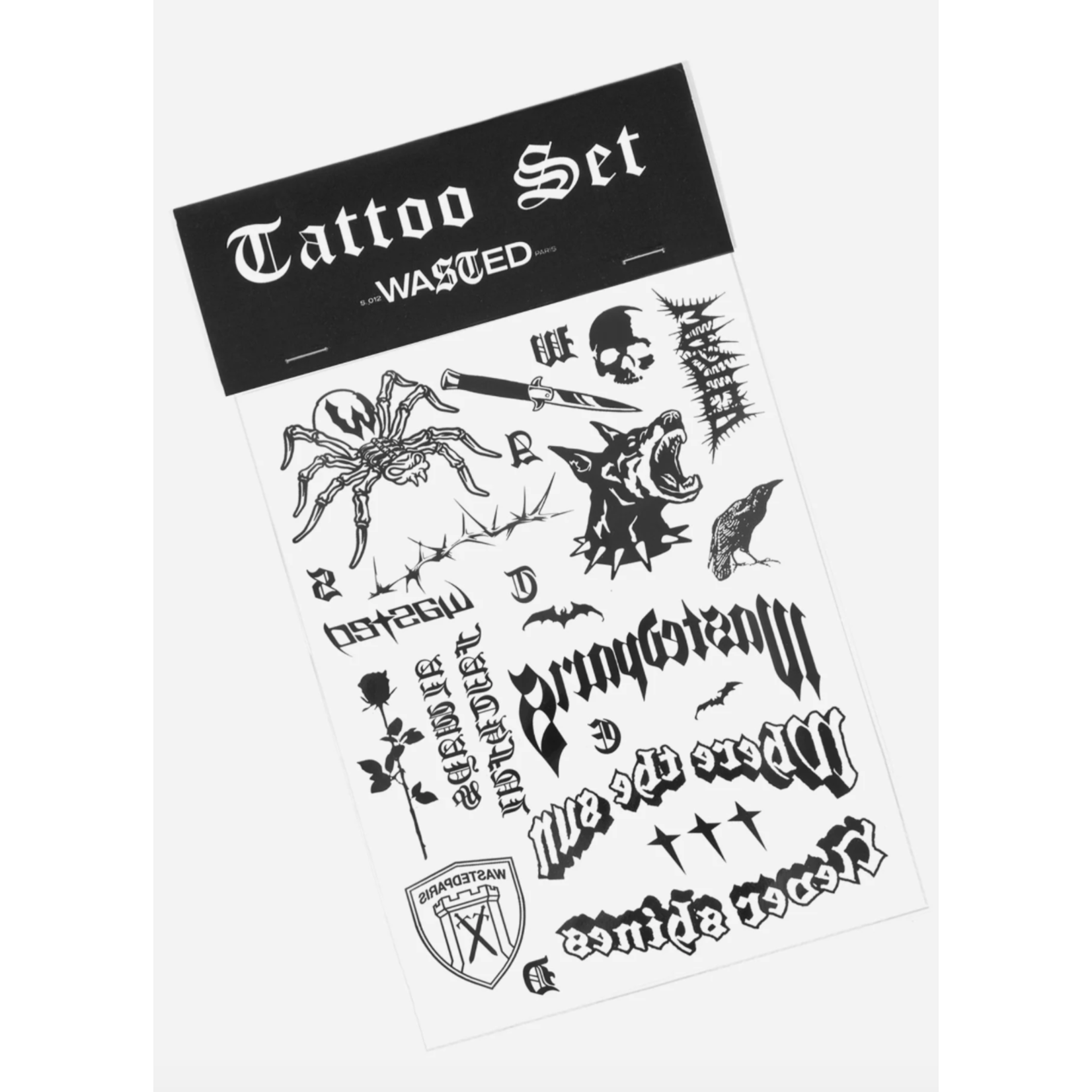 WASTED PARIS WASTED PARIS TATTOO SET