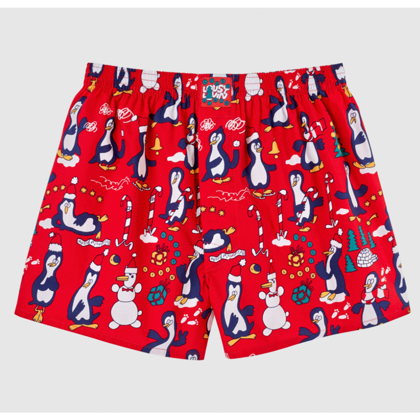 LOUSY LIVIN LOUSY LIVIN BOXERSHORTS "PINGUINS"