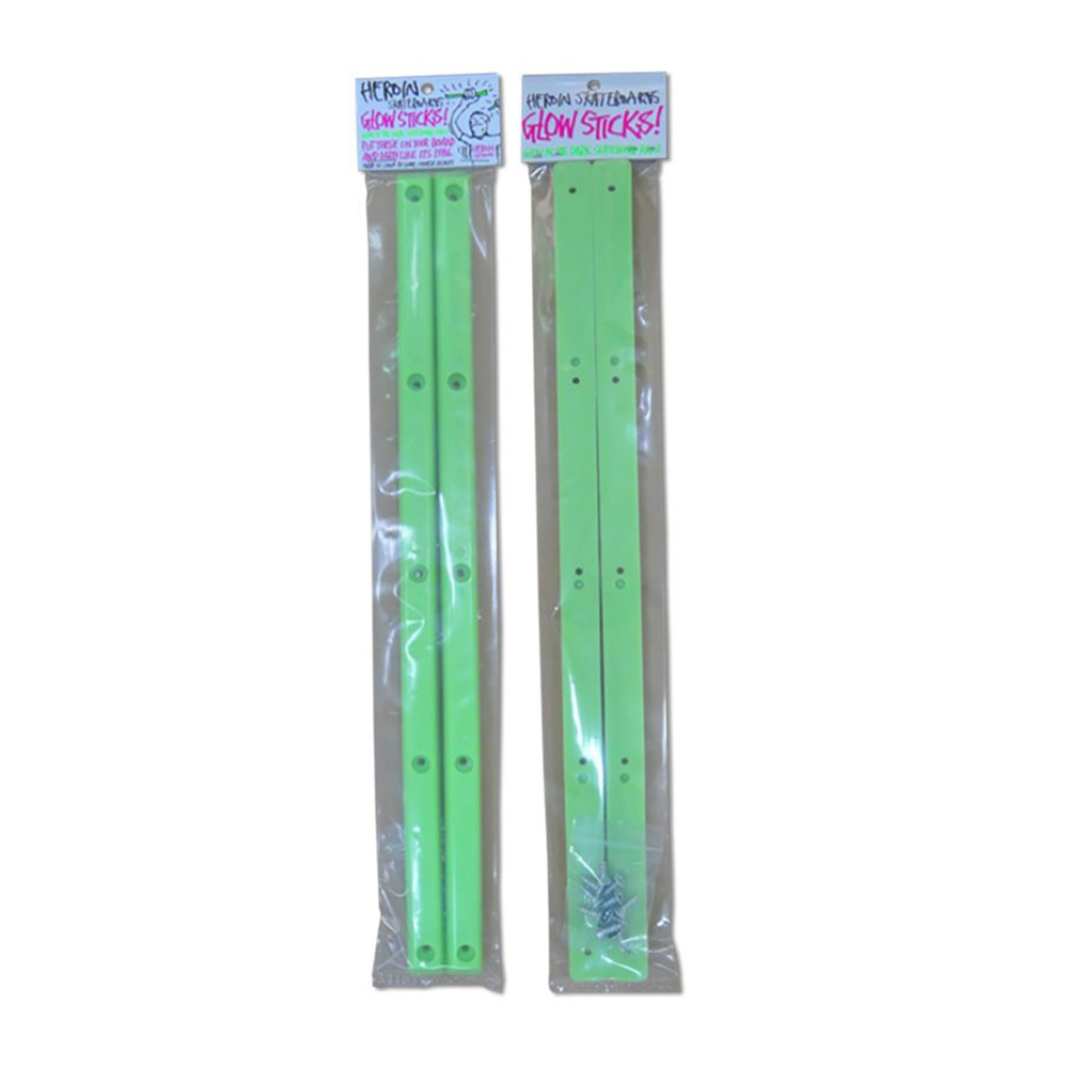 SNOT Heroin Glow Sticks Rails