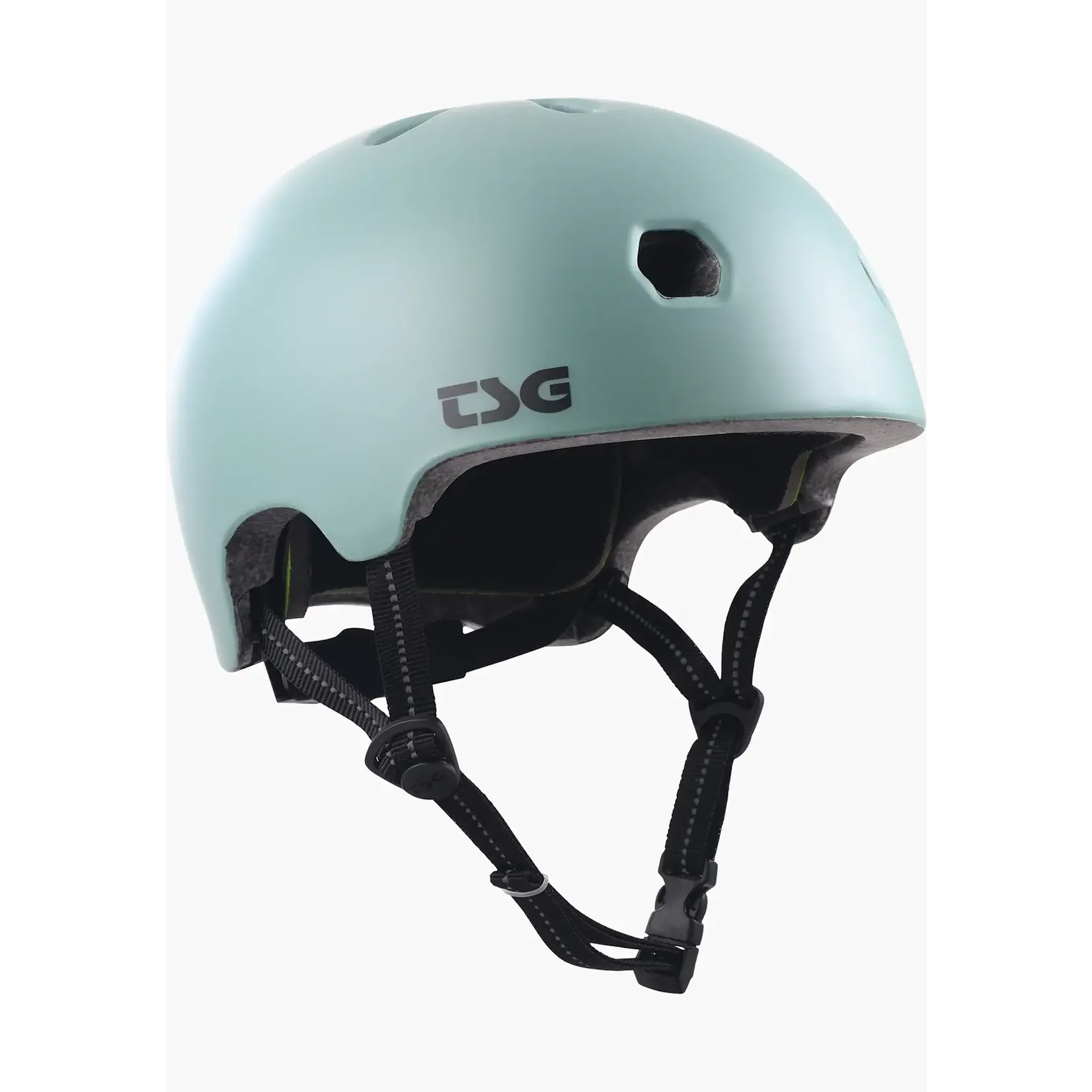 TSG TSG Helmet Meta Solid Color Satin Oil Blue