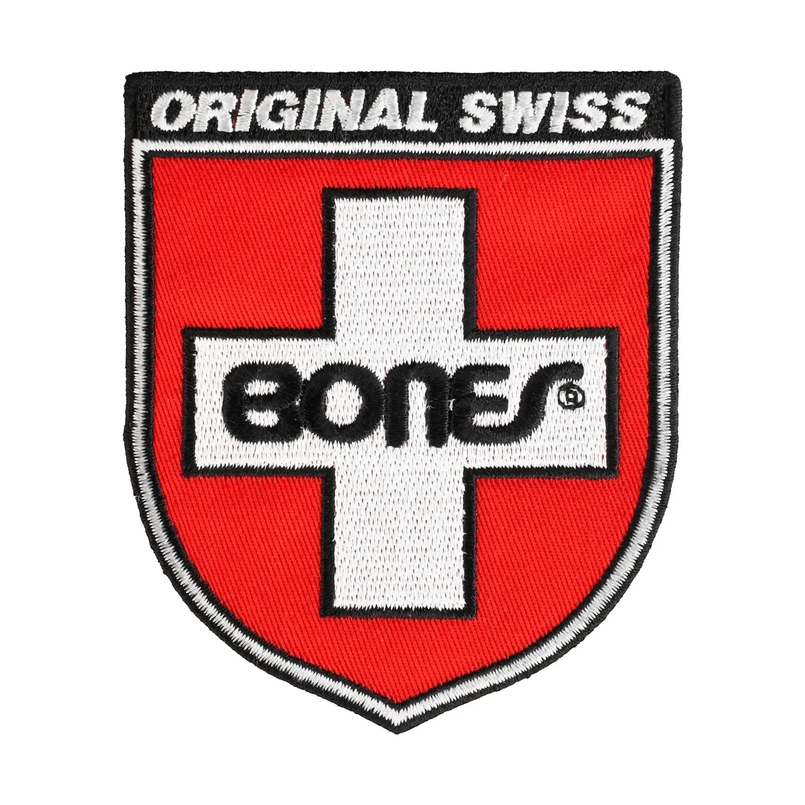 BONES BEARINGS BONES SWISS SHIELD PATCH
