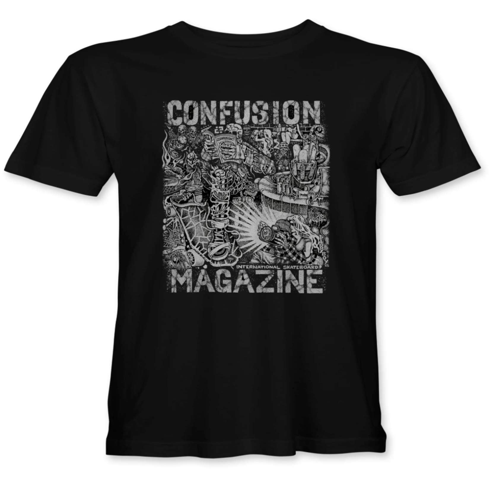 CONFUSION CONFUSION Pool Tee Black