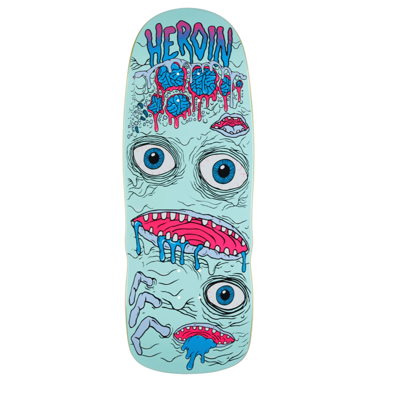 HEROIN Heroin Mutator Mini Skateboard Deck 10.5