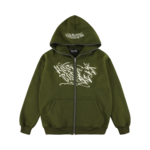 KEEP IT CLEAN KEEP IT CLEAN Full Zip Moss