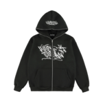 KEEP IT CLEAN KEEP IT CLEAN Full Zip Black