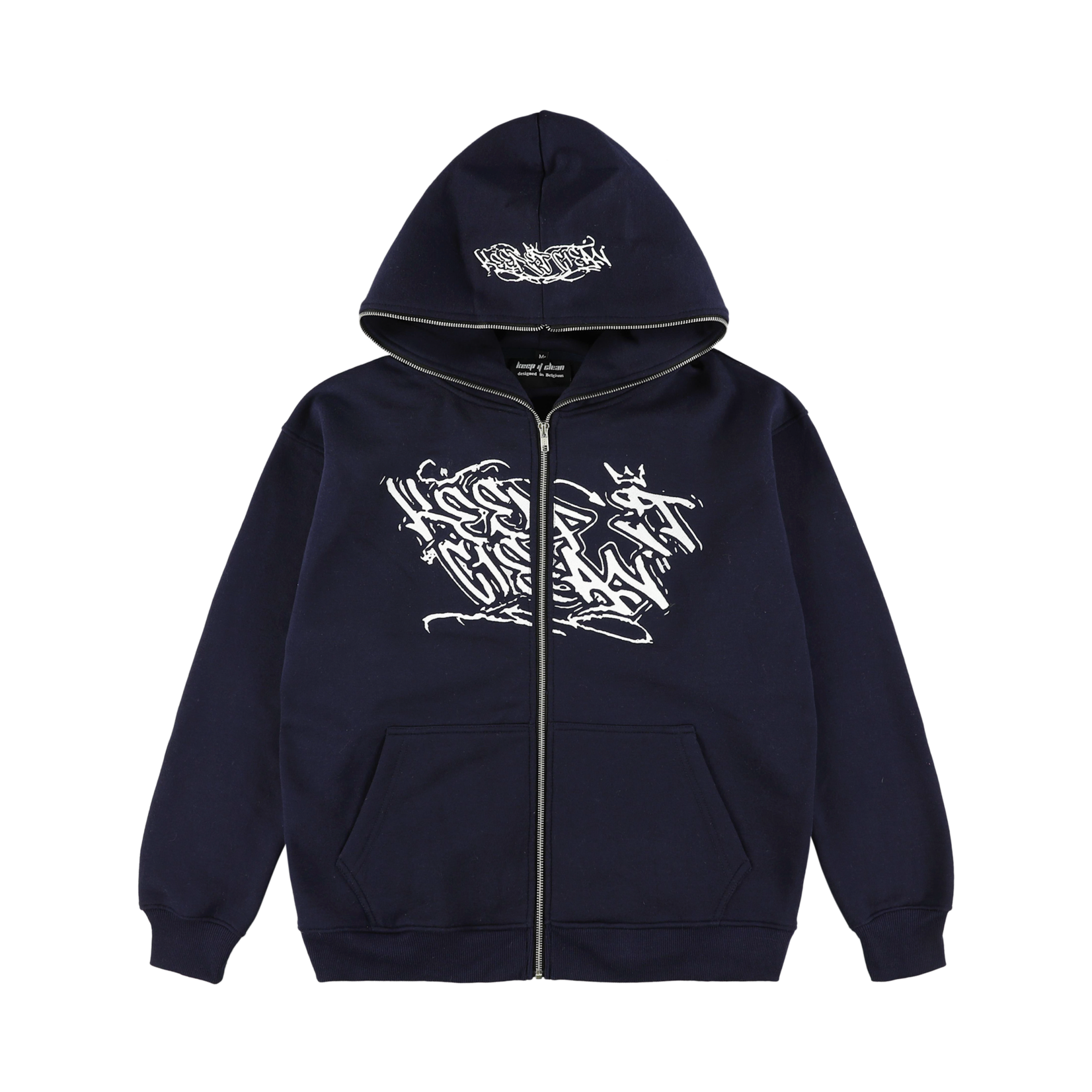 KEEP IT CLEAN KEEP IT CLEAN Full Zip Navy