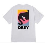 OBEY OBEY QUARTER ICON TEE WHITE