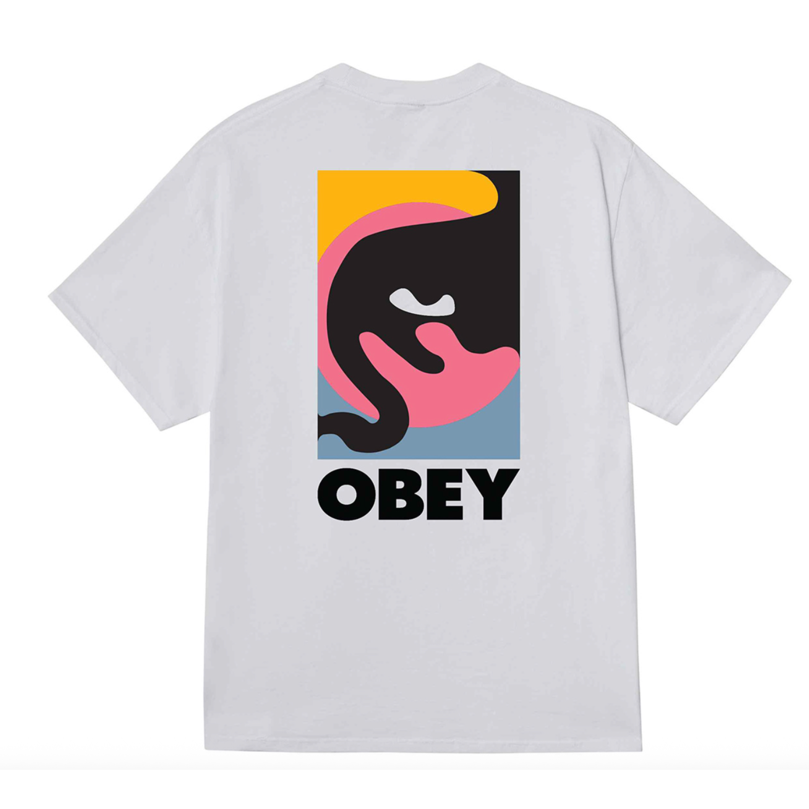 OBEY OBEY QUARTER ICON TEE WHITE