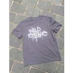 WILD STYLE WILD STYLE LOGO TEE ANTHRACITE SILVER