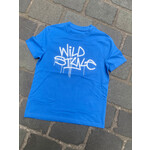 WILD STYLE WILD STYLE LOGO TEE BLUE