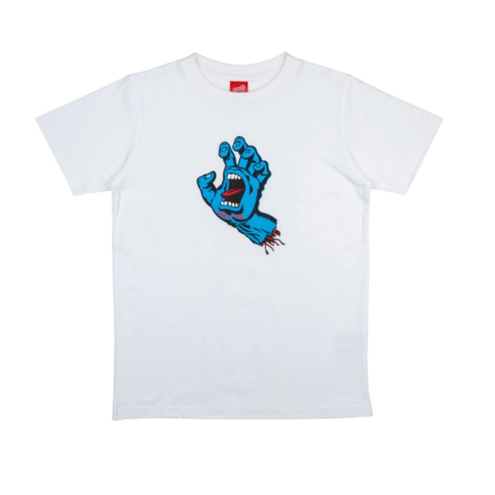 SANTA CRUZ SANTA CRUZ Kids Screaming Hand Tee White