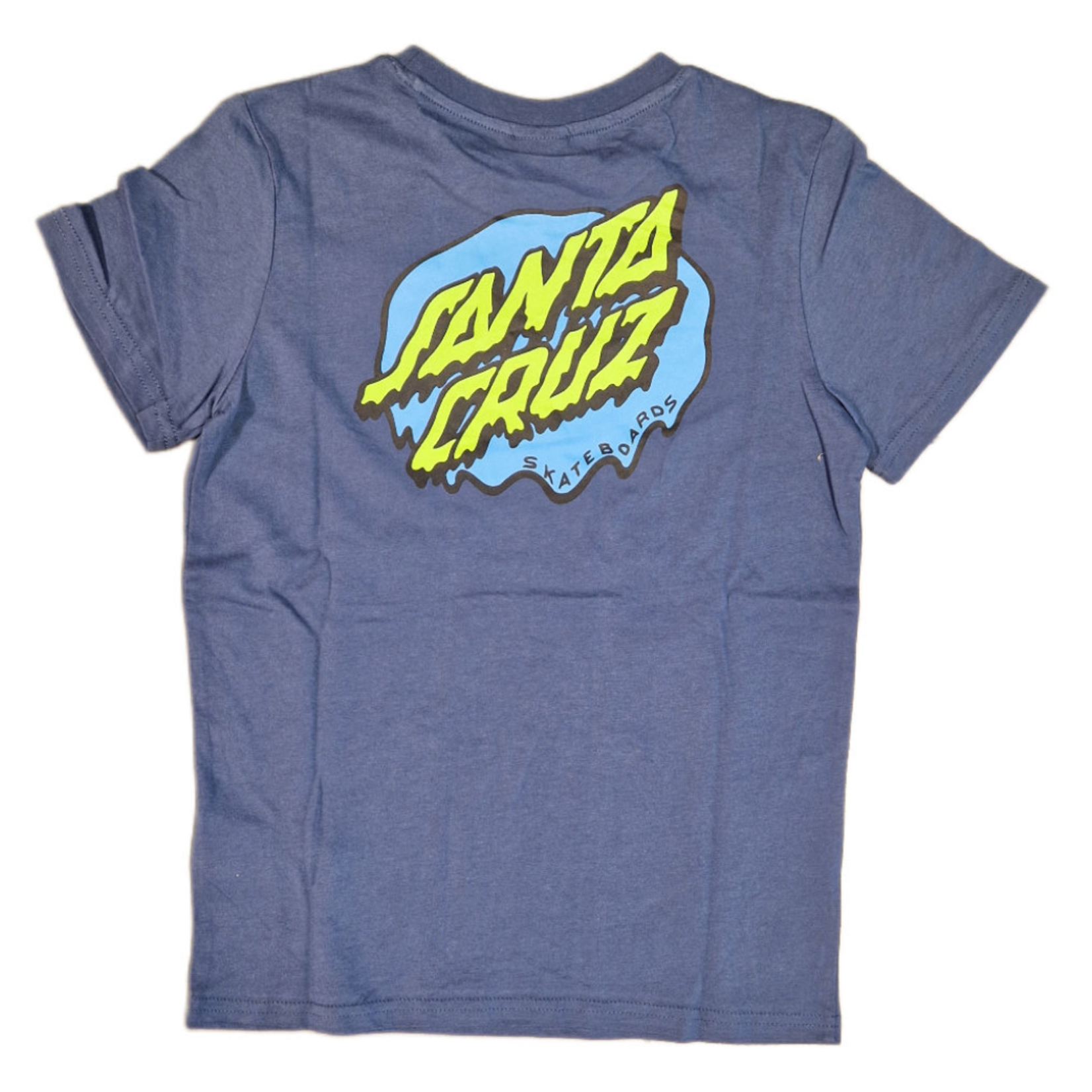 SANTA CRUZ SANTA CRUZ Kids Slime Dot Tee Blue