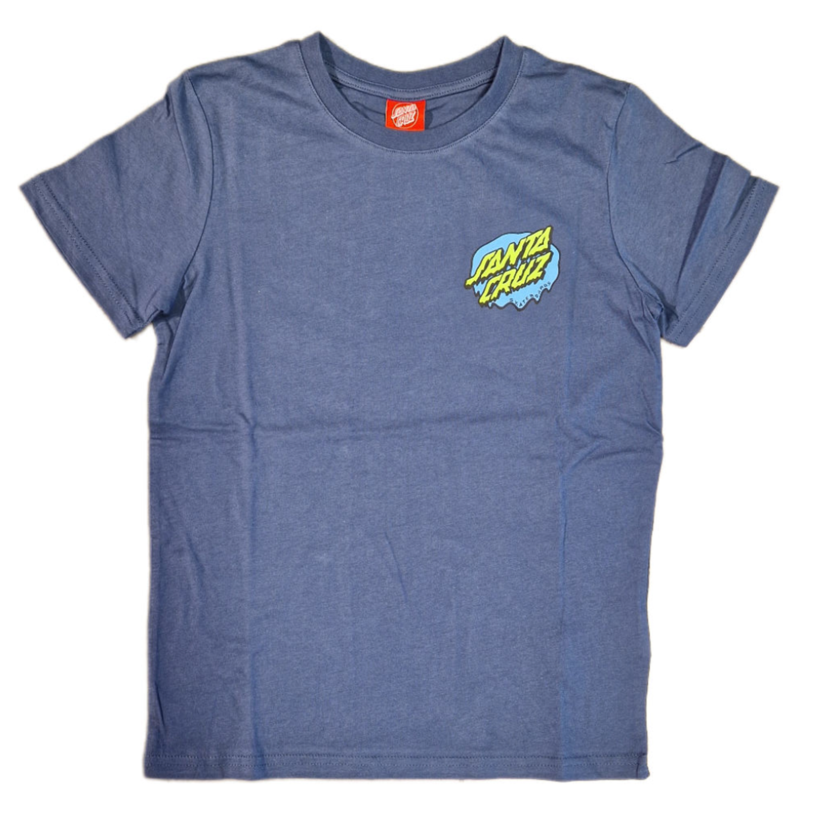 SANTA CRUZ SANTA CRUZ Kids Slime Dot Tee Blue