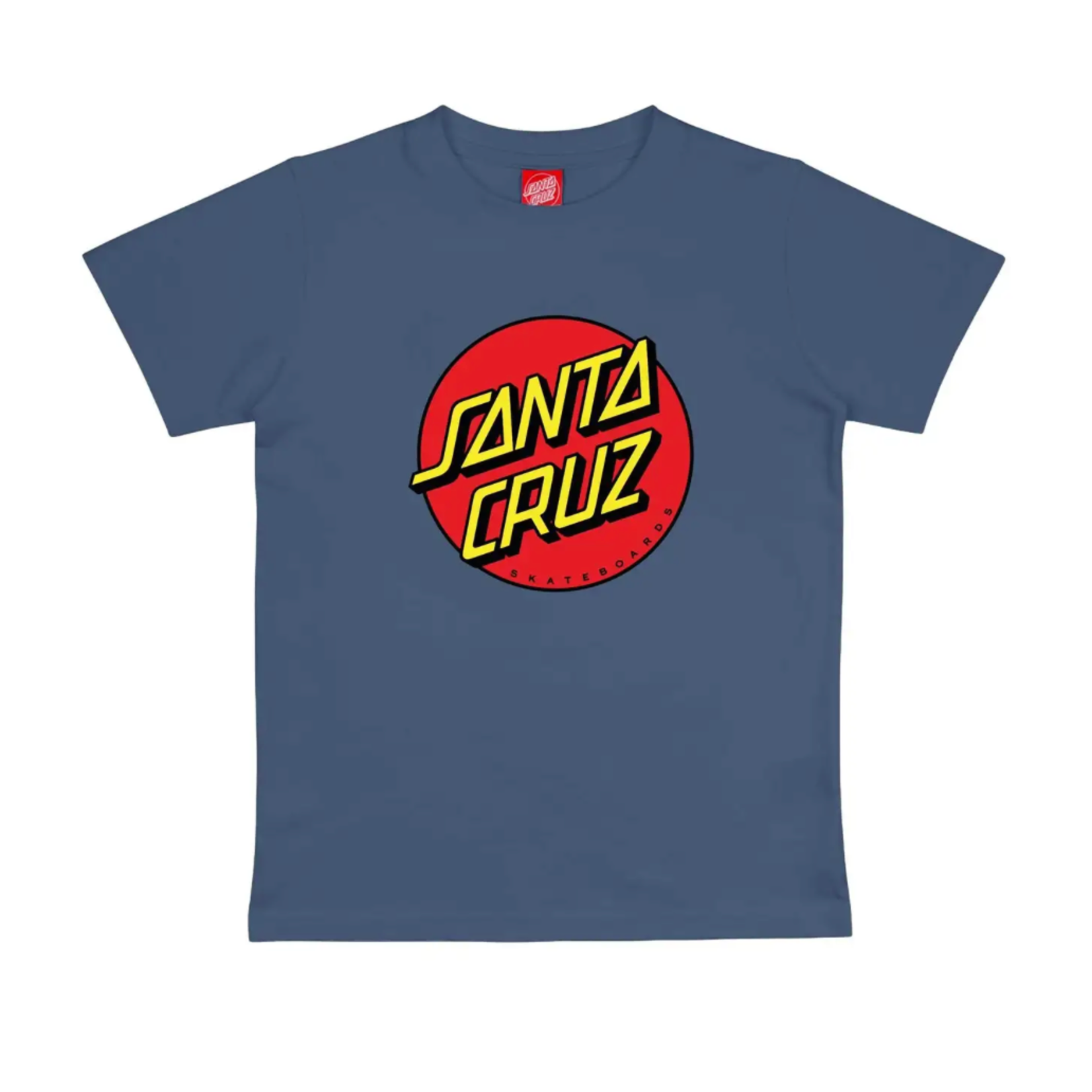 SANTA CRUZ SANTA CRUZ Kids Dot Tee Blue