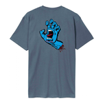SANTA CRUZ Santa Cruz Screaming Hand chest tee - Storm Grey