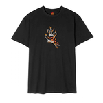 SANTA CRUZ Santa Cruz Bone Hand Tee Black