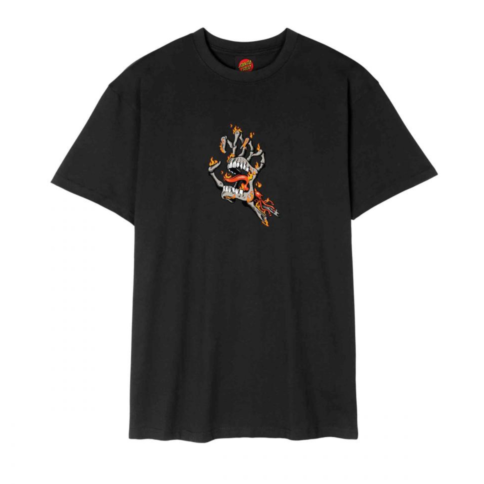 SANTA CRUZ Santa Cruz Bone Hand Tee Black