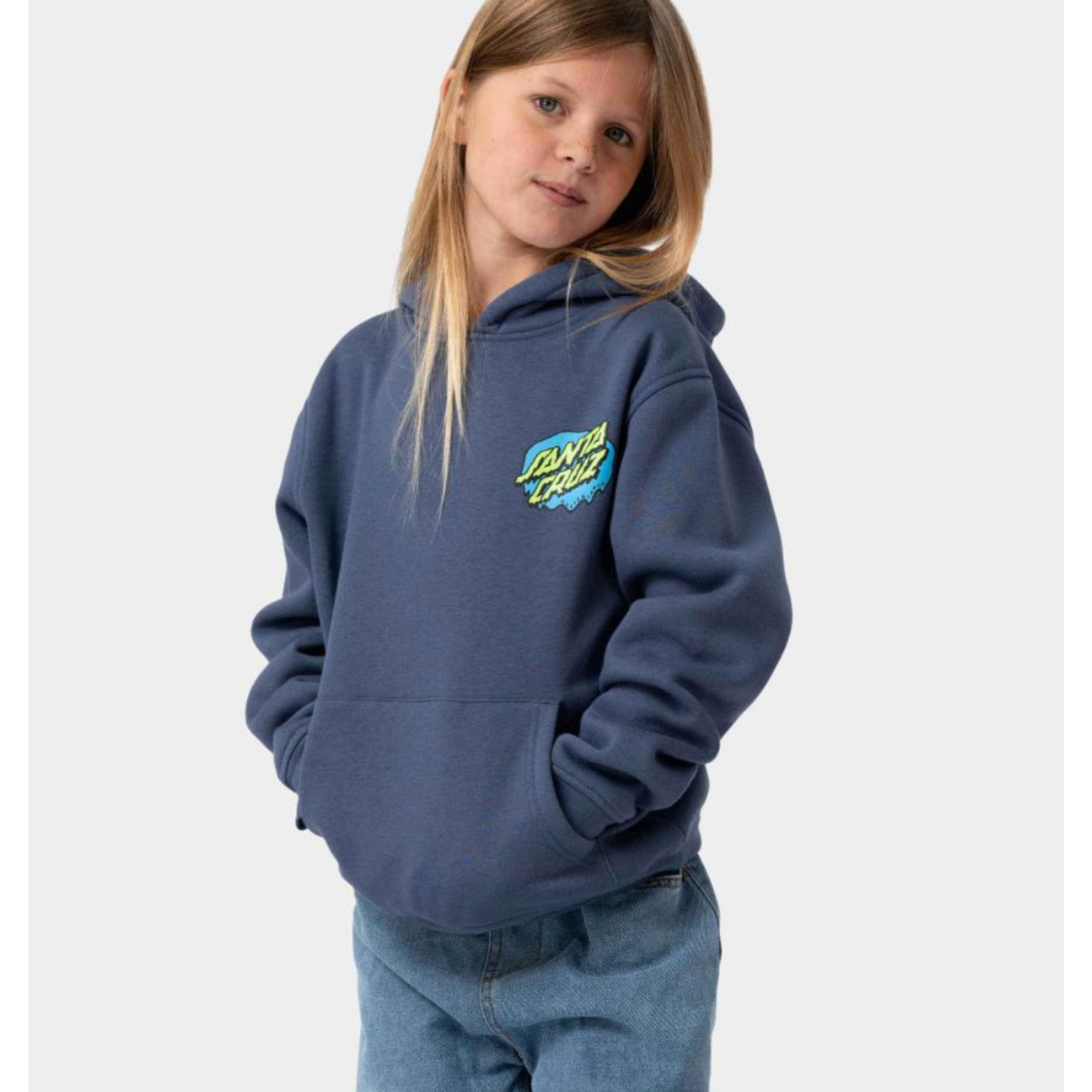 SANTA CRUZ Santa Cruz Kids SLime Dot Hood Blue