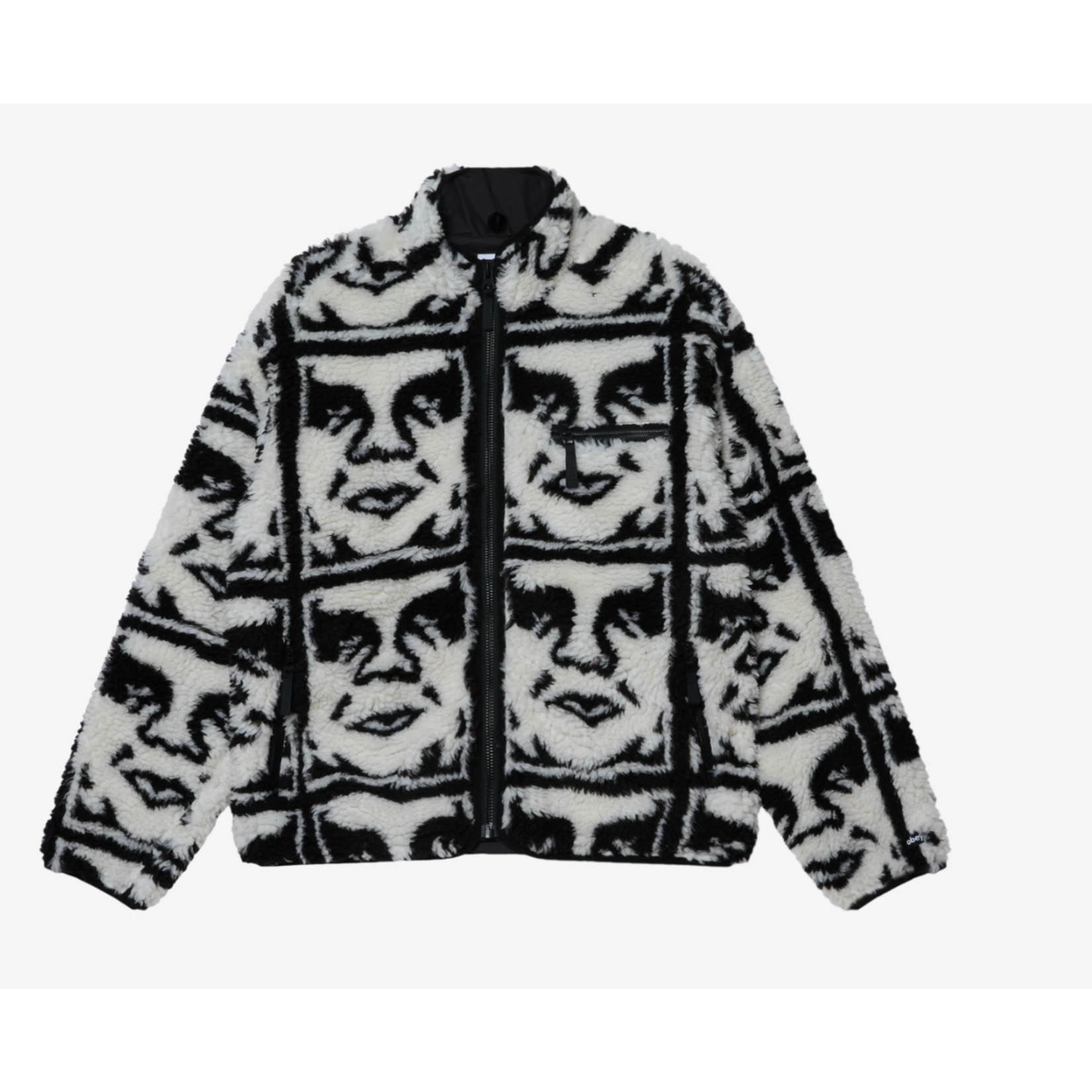 OBEY Obey repeated icon sherpa jkt