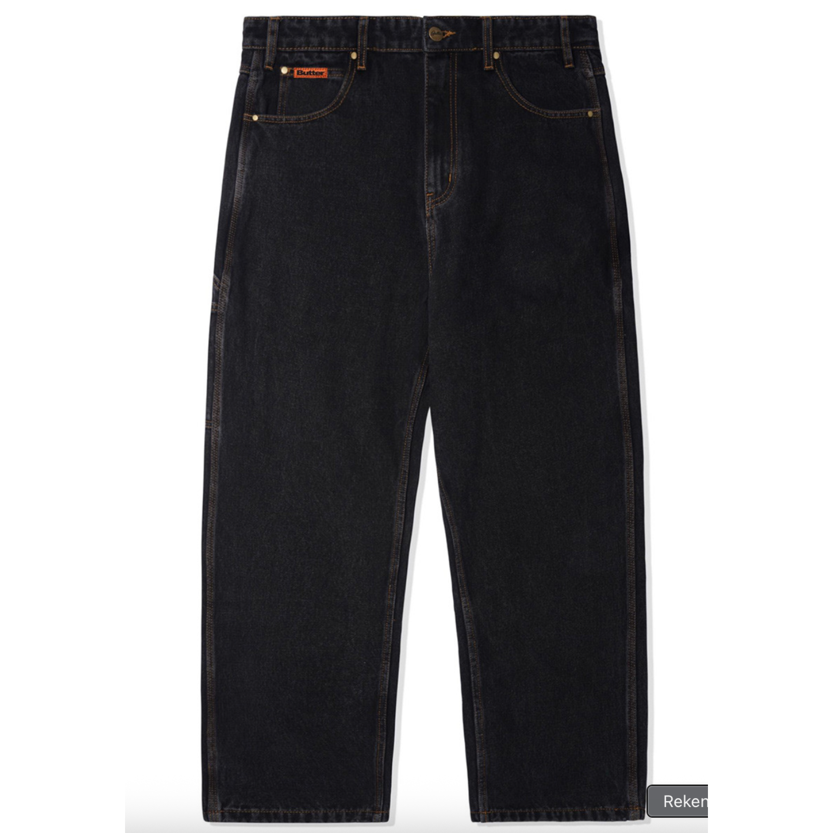 BUTTER GOODS Butter Goods Relaxed Denim Jeans Washed Black