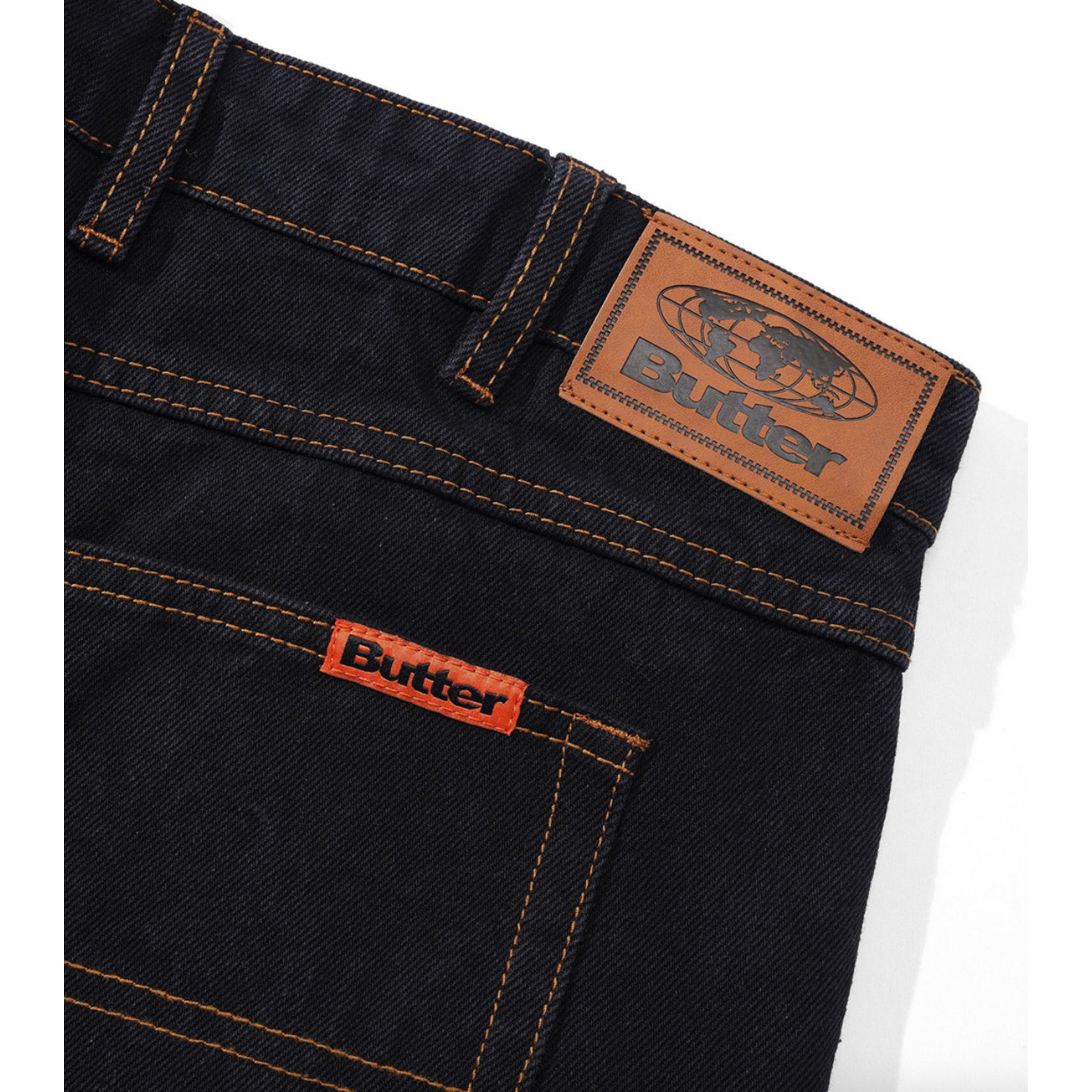 BUTTER GOODS Butter Goods Relaxed Denim Jeans Washed Black