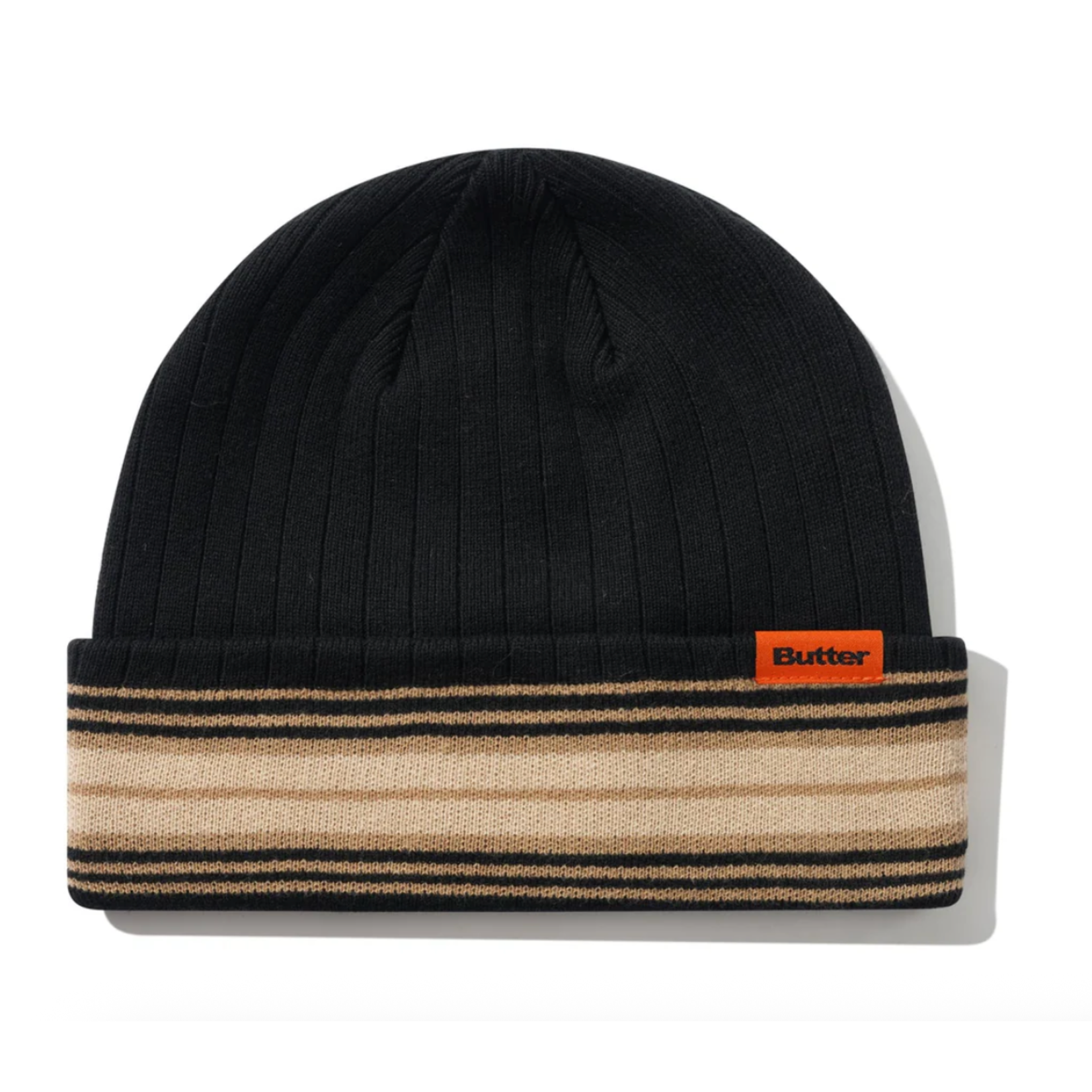 BUTTER GOODS Butter Goods Crest Beanie Black