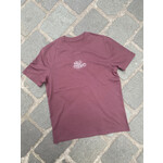 WILD STYLE WILD STYLE TEE SMALL OG LOGO EMBROIDED REDBROWN