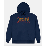THRASHER THRASHER Hood Cracked by Exteenager Navy