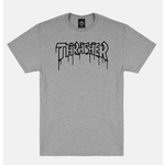 THRASHER THRASHER TEE ONE LINER Grey