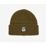 OBEY OBEY ICON PATCH CUFF BEANIE ARMY