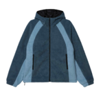 OBEY OBEY ALTA FLEECE JACKET BLUE