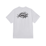 OBEY OBEY SCRIBBLE TEE WHITE