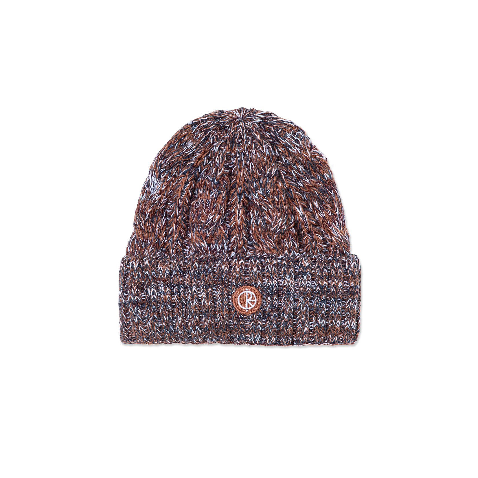 POLAR POLAR BRAID BEANIE RUST