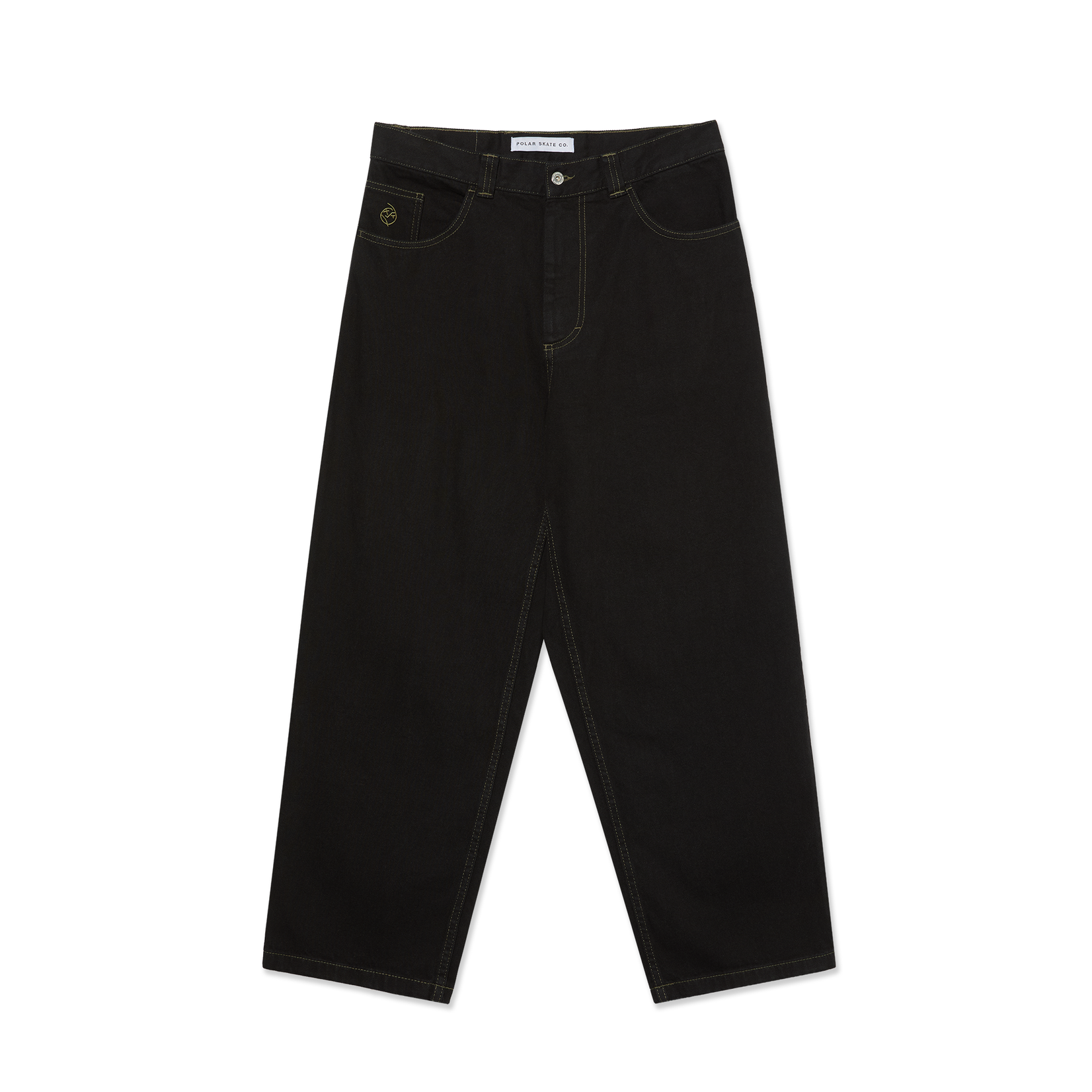 POLAR POLAR BIG BOY DENIM - Black Dark Olive