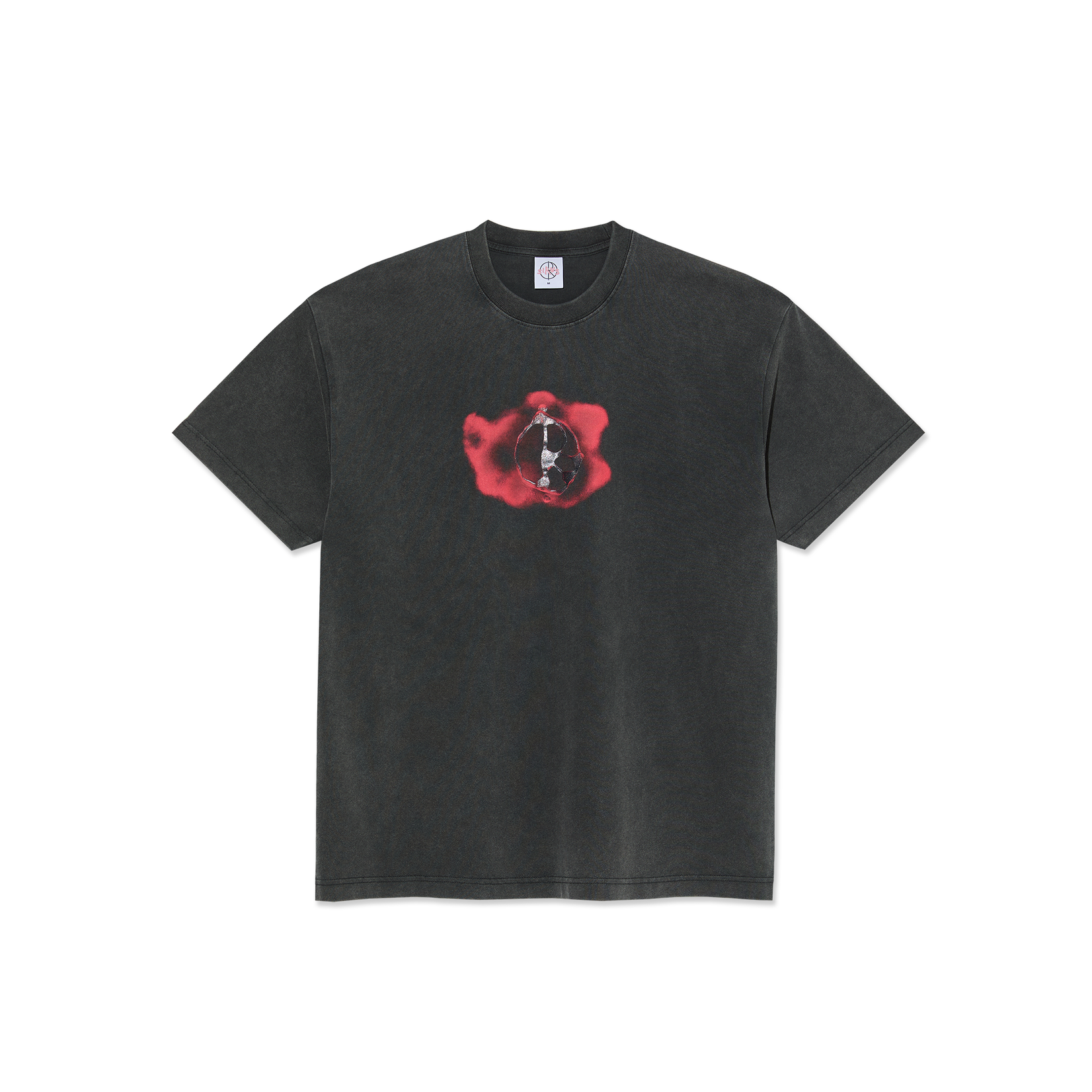 POLAR POLAR METAL LOGO TEE BLACK