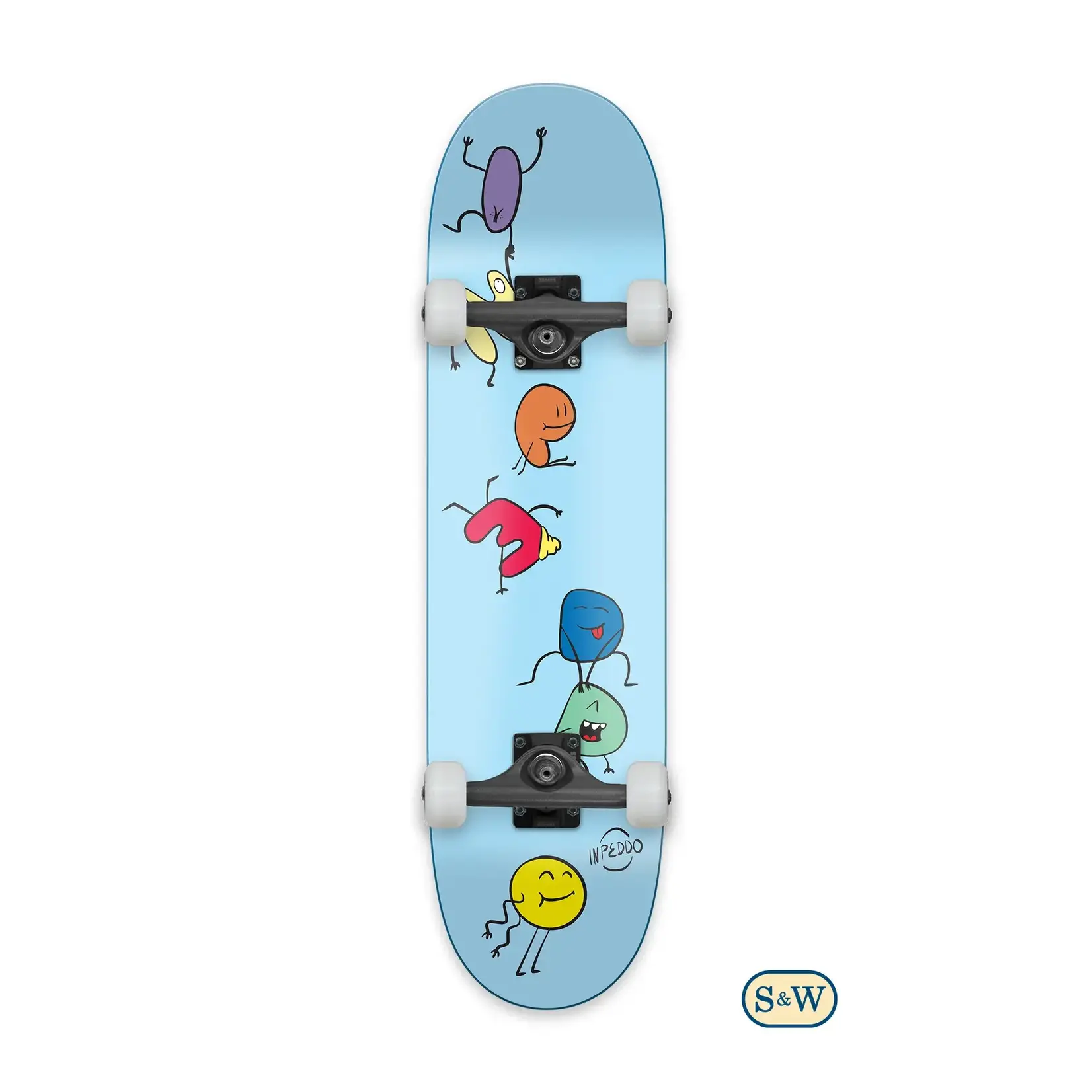 BLAST SKATES Inpeddo Playground - Short & Wide Complete 7.5