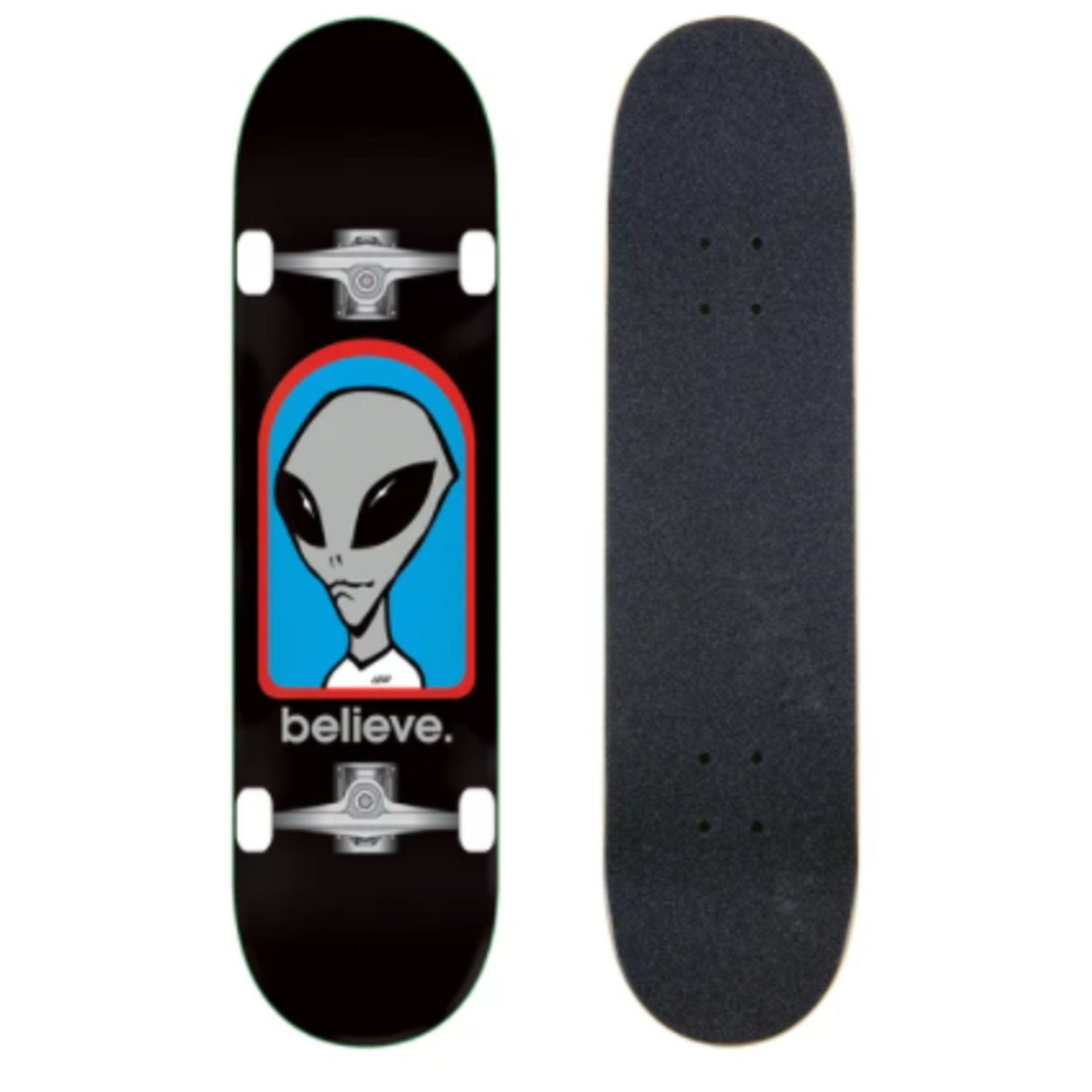 ALIEN WORKSHOP ALIEN WORKSHOP BELIEVE COMPLETE - BLACK - 7.75