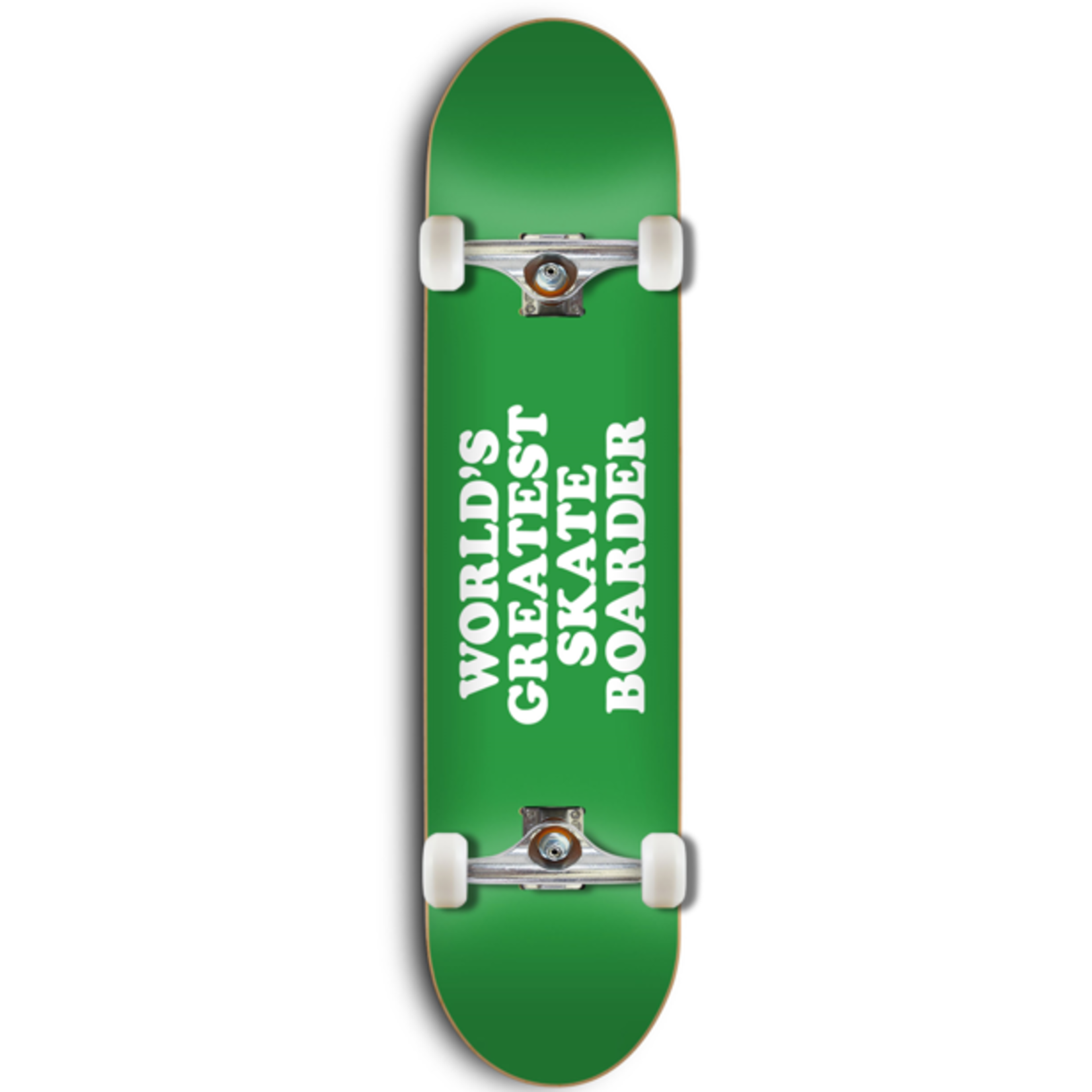 SKATE MENTAL SKATE MENTAL WORLDS GREATEST SKATEBOARDER GREEN 8.0