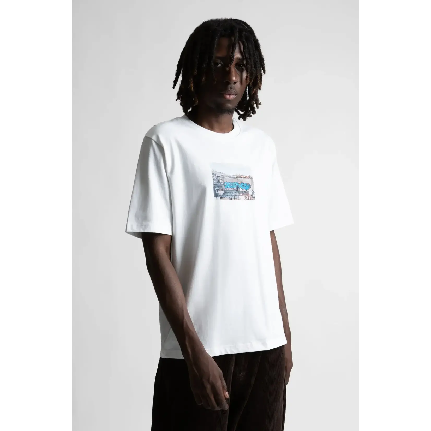 WASTED PARIS WASTED PARIS ELEVATION TEE WHITE