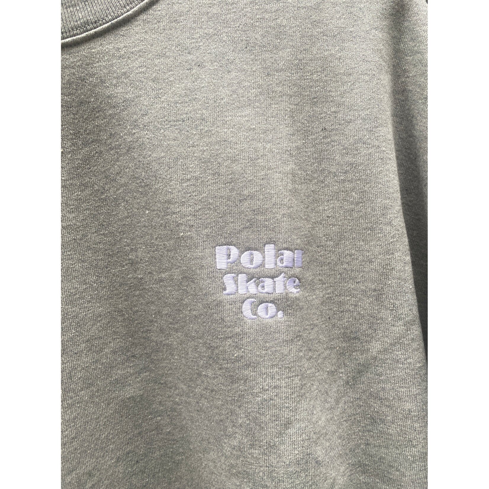POLAR POLAR DAVE CREWNECK NEW SPORT GREY